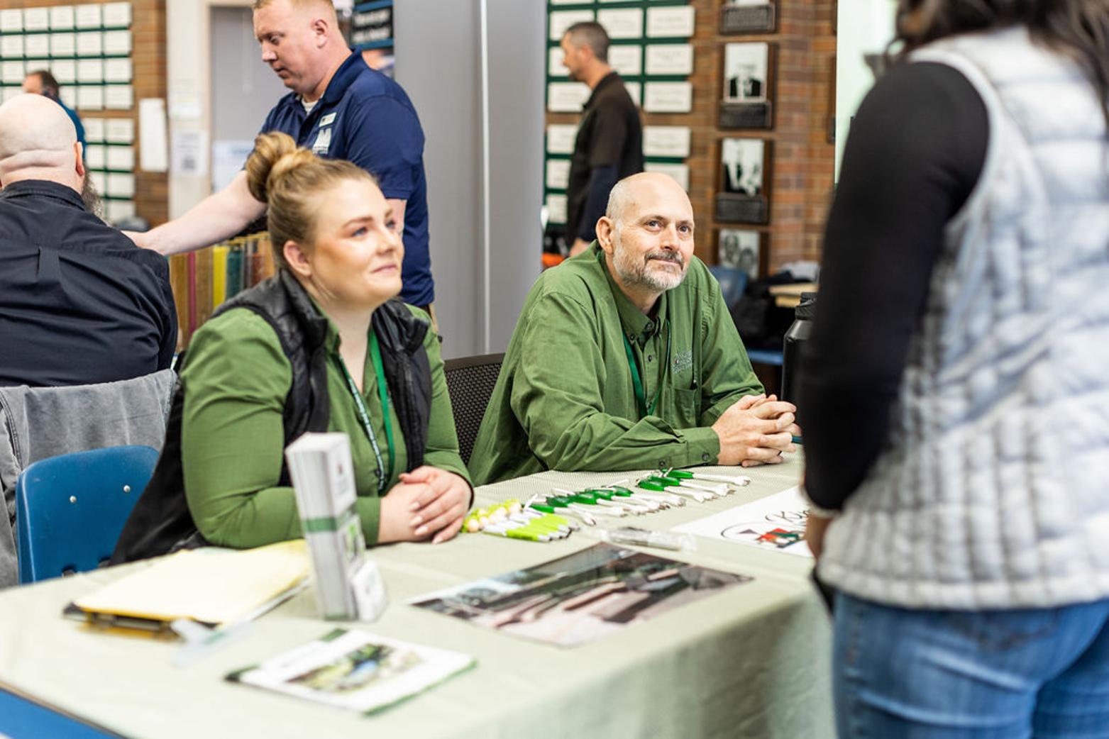 Employers at a past CSI Agriculture and Natural Resources Career Fair