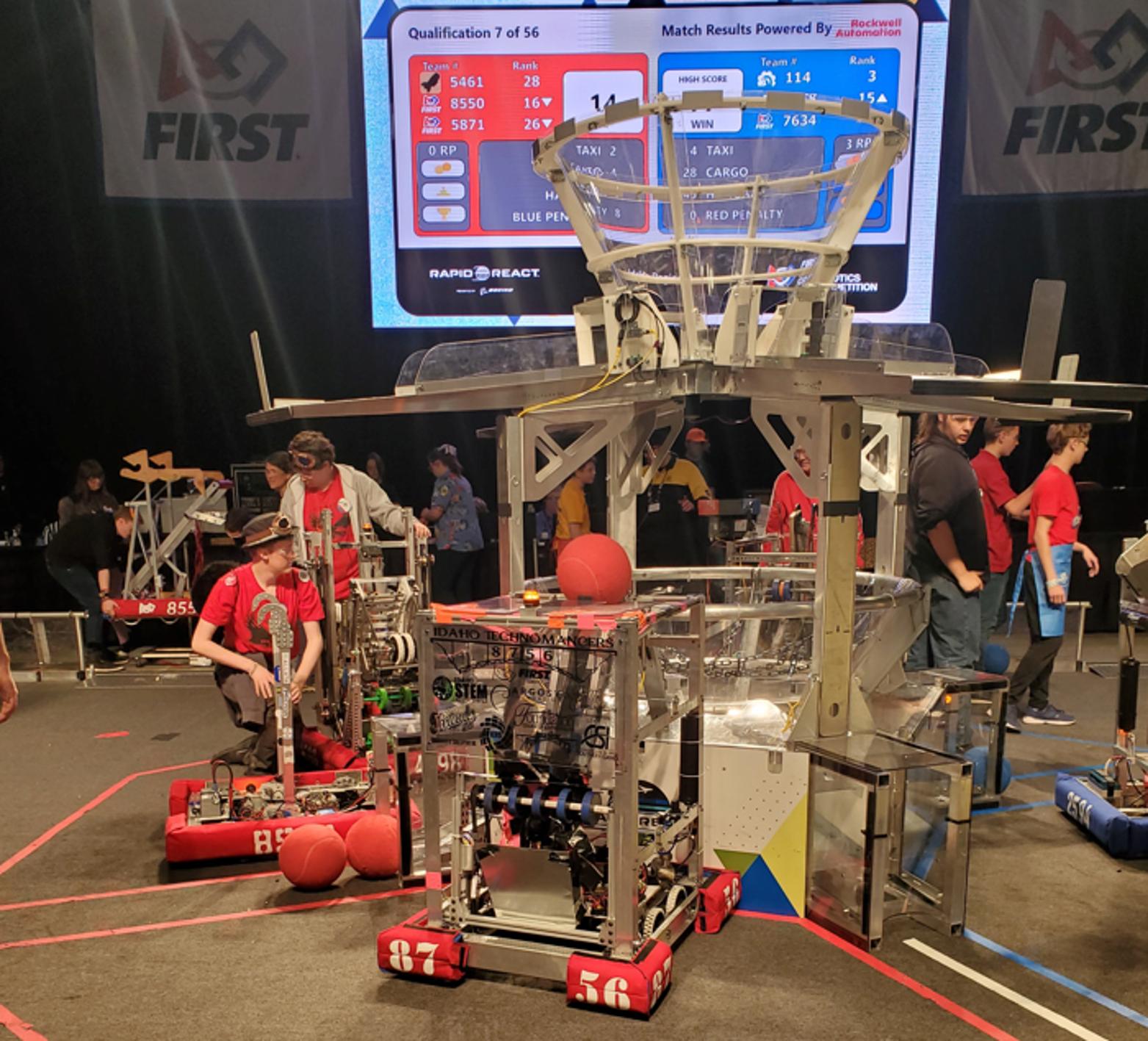 What Will Your Students Experience in First Robotics Competition?