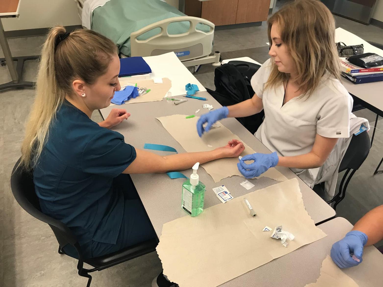 Phlebotomy Students