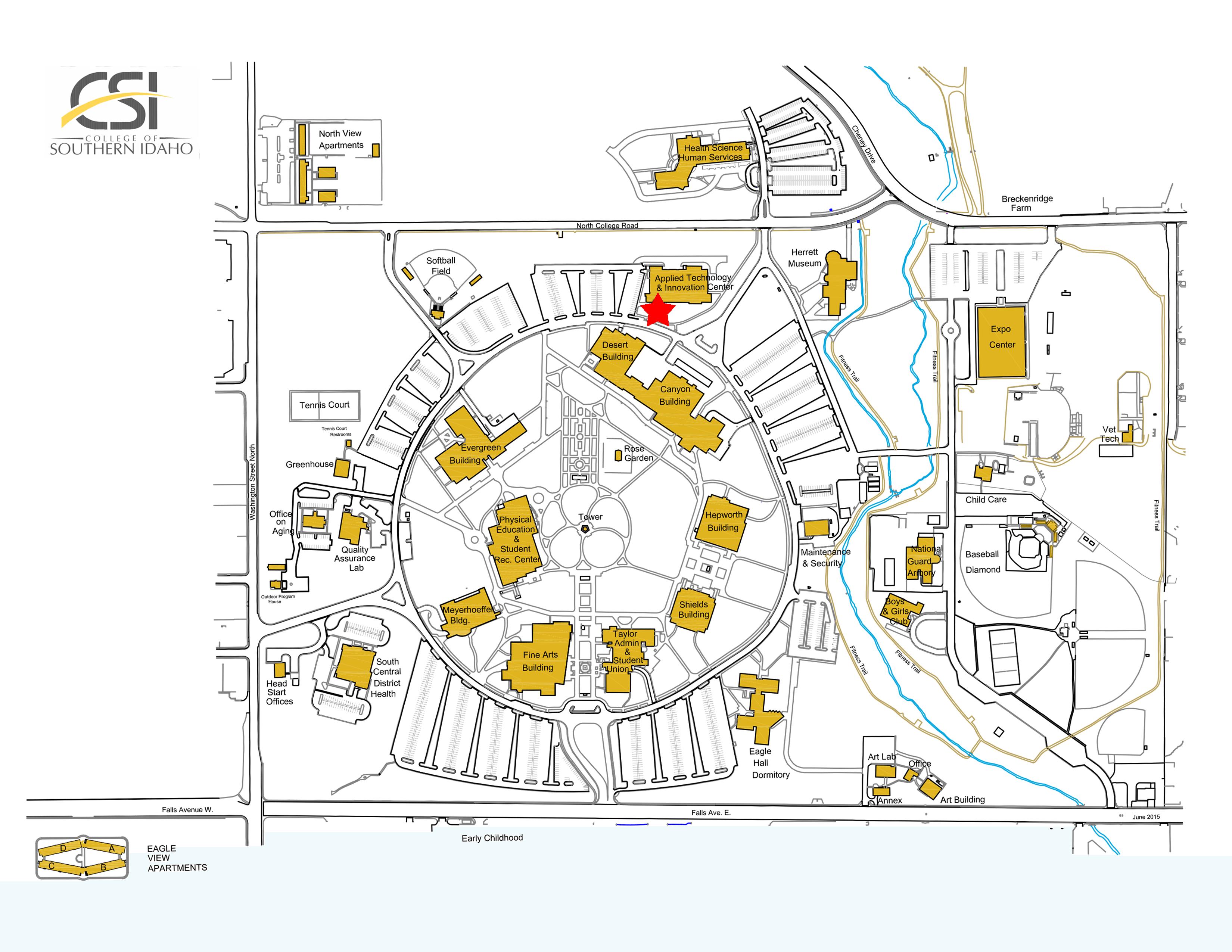 College Of Southern Idaho Map Maps | Workforce | CSI